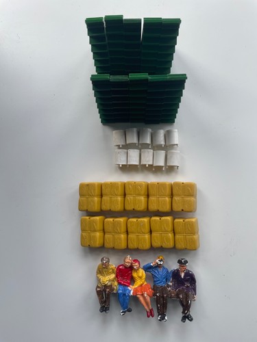 Scalextric accessories green - scalextric, accessories,