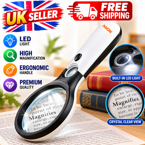 Handheld 45x magnifier - magnifier, reading