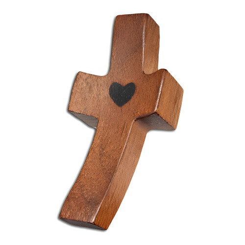 Pocket cross wooden prayer - pocket,