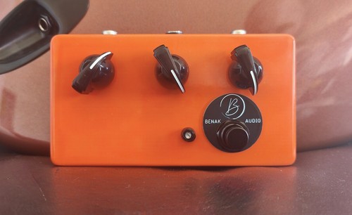 Hand built fuzz effects pedal - built,