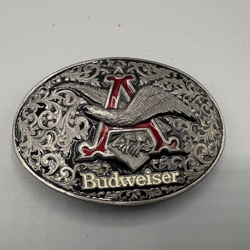 Budweiser beer belt buckle - budweiser,