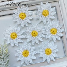 7 Handmade Crochet White &