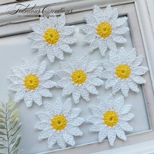 Handmade crochet white - 7, &