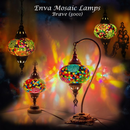 Turkish moroccan mosaic lamp - turkish,