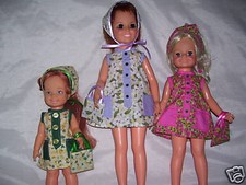 NG Creations Sew Pattern Front Pleat Dress fits Crissy Velvet Cinnamon Dolls  