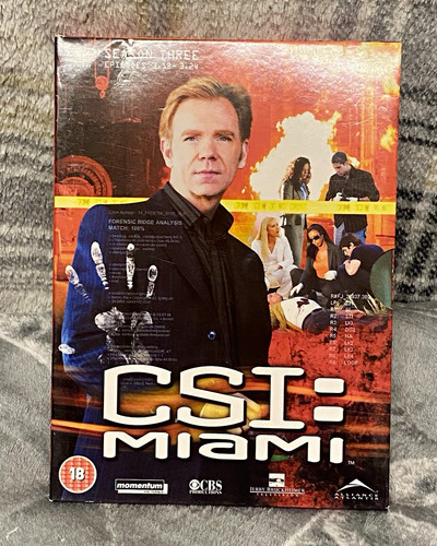 Csi miami season dvd - season, 3