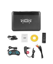 9.8" Portable DVD Player Full