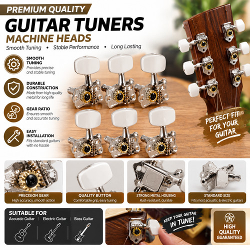 6pcs acoustic guitar tuning - acoustic,