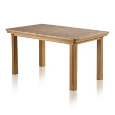 Canterbury Natural Solid Oak 6-8 Seater Extendable Dining Table