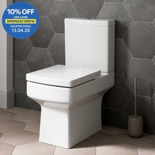 White Ceramic Square Modern