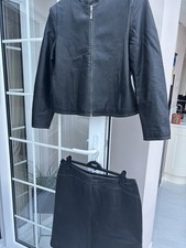 Vintage Black Leather Ladies