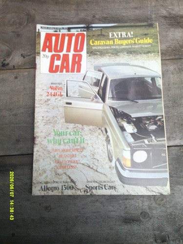 Vintage autocar magazine - vintage, 12th