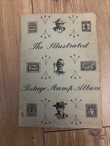 Vintage illustrated postage - illustrated,