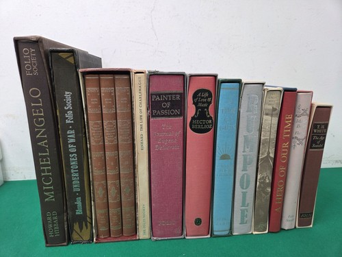 Folio society hardback book - society,