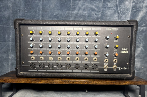 Crate channel powered - crate, 8-channel