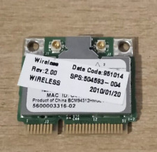 HP COMPAQ Laptop 610 / 615 / Mini 110 - Wifi Wireless Card - BCM94312HGM