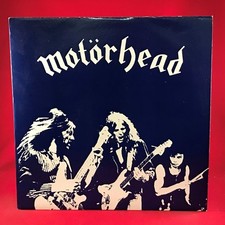 MOTORHEAD Beer Drinkers & Hell Raisers 1980 UK 4-track 12" BLUE VINYL EP single
