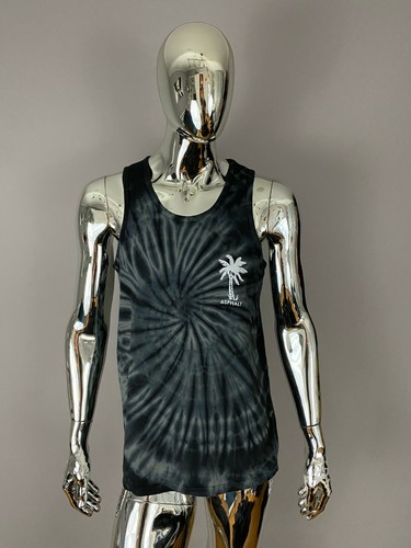 Asphalt yacht club mens tank - asphalt,