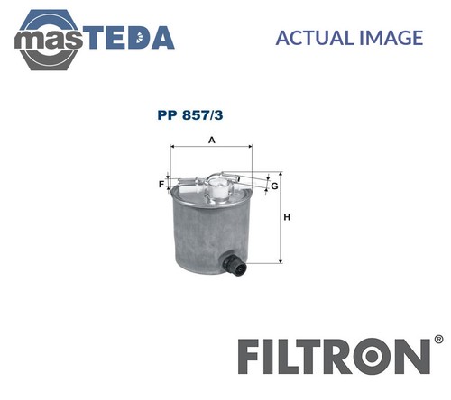 Pp857 engine fuel - fuel, filter