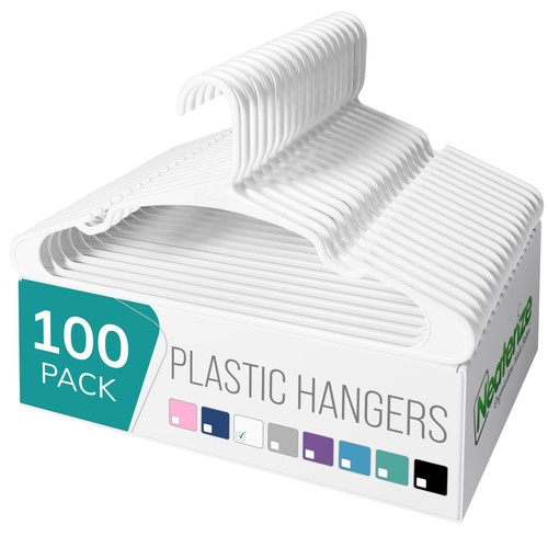 Clothes hangers plastic 100 - plastic,