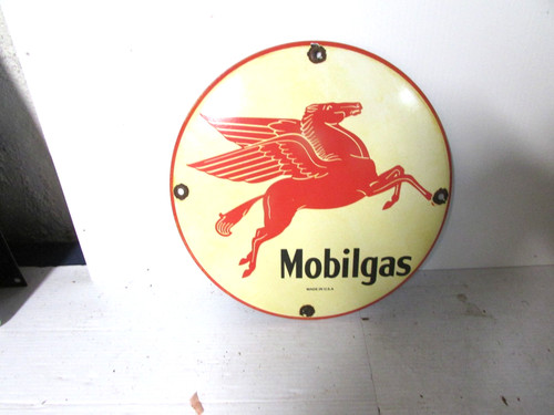 Round metal porcelain - round,