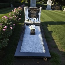 Adult, Grave edging set 5 Foot