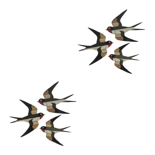Pcs wood bird wall - pcs,
