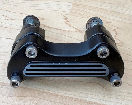 Harley black finned - harley, 1”