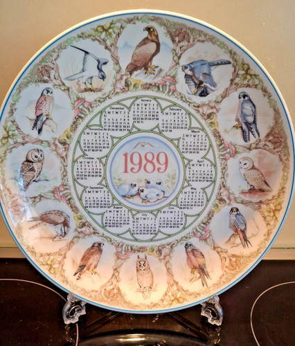 Wedgwood calendar plate - calendar,