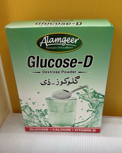 Glucose with vitamin and - with,
