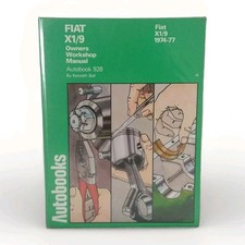 Autobooks FIAT X1/9 Manual