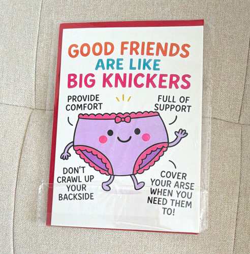 Good friends are - good, big