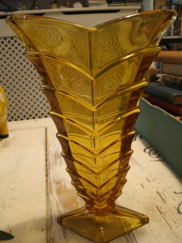Czech art deco 1930 amber - art,
