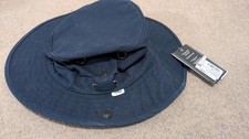 Tilley T3 Wanderer Hat Size 7 1/8 Blue Made In Canada