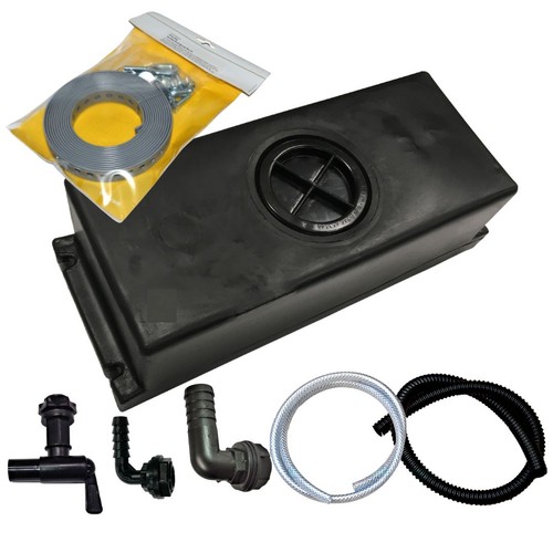 Litre waste water tank - tank, kit