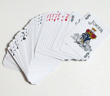 1 Pack  of American Bicycle Rider Back Blue playing cards