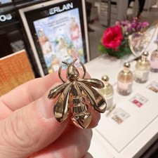Authentic Brand New Guerlain Gold Bee Brooch Pin VIP Beauty Gift