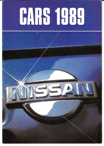Nissan range 1988 market - nissan,