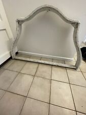 Huge Antique French  bed ciel de lit half tester bed canopy/crown