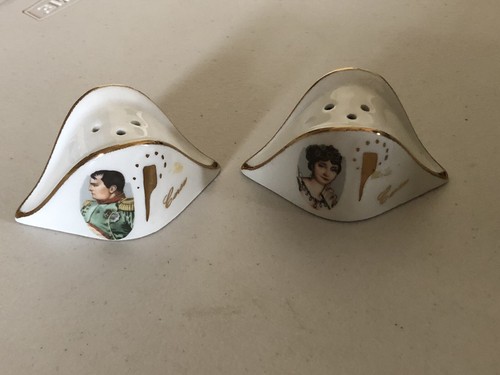 Vtg rare french porcelain - rare, salt