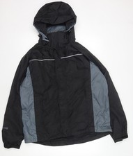 Peter Storm Men's XL Black Hooded Waterproof Jacket