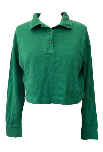 Zara green cropped - green, jumper