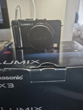 Panasonic Lumix DMC-LX3 Digital Compact Camera Black Plus Box And Charger