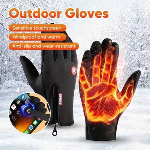 Black winter waterproof - black,