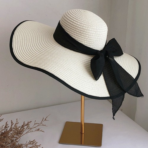 Women wide brim straw - brim, hat