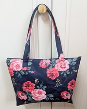 Cath Kidston Antique Rose Oilcloth handmade tote/handbag
