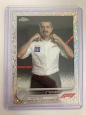 TOPPS F1 CHROME 2022 GUENTHER STEINER HAAS PARALLEL 36/299.