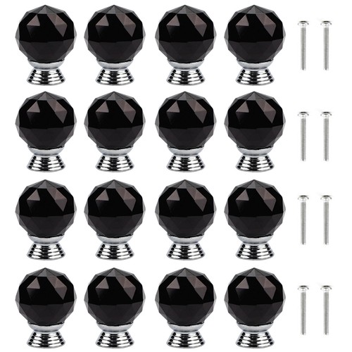 Crystal glass door - crystal, knobs