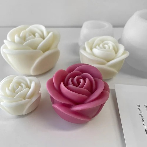 Peony flower silicone mold - peony,