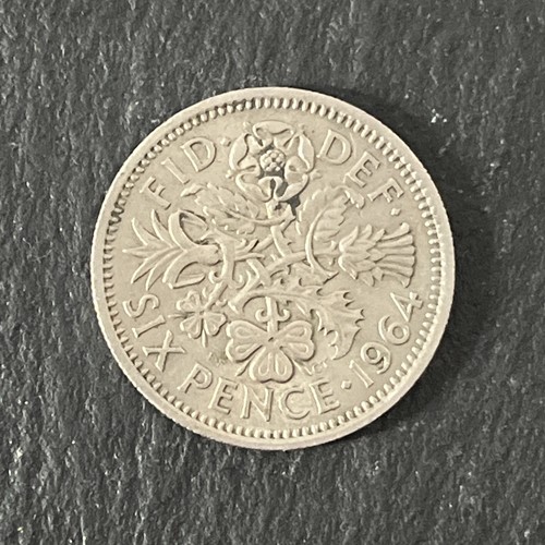 1964 sixpence - 1964,
